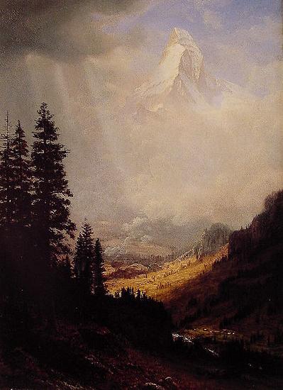 Albert Bierstadt The_Matterhorn